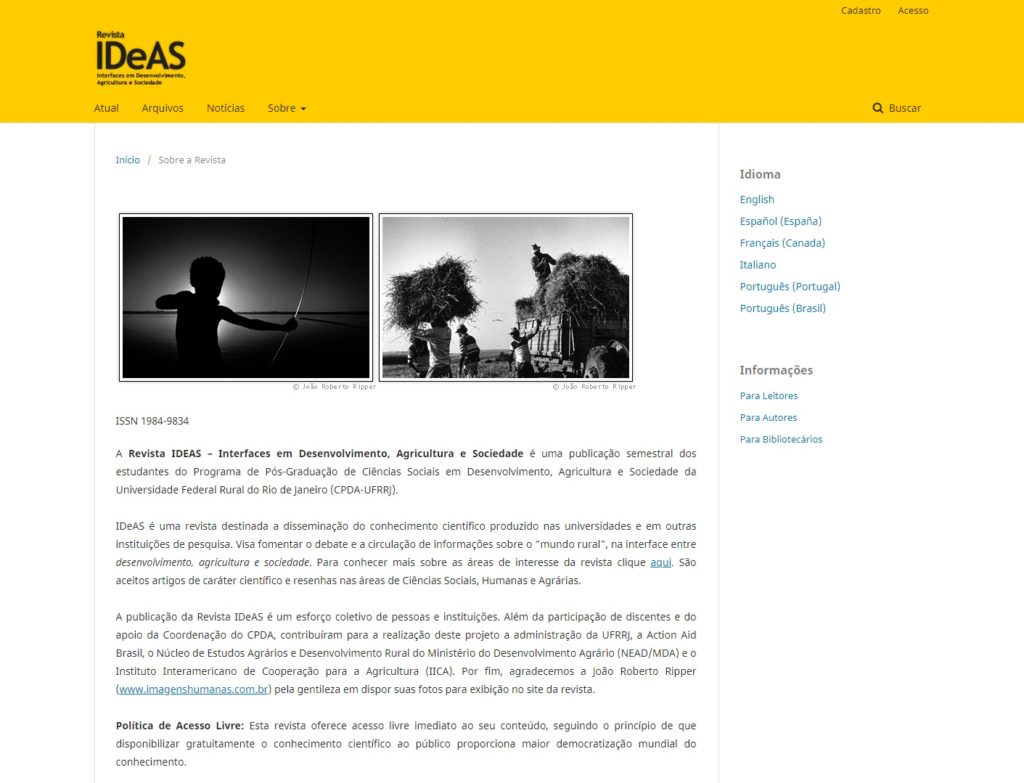 Revista IDeAS